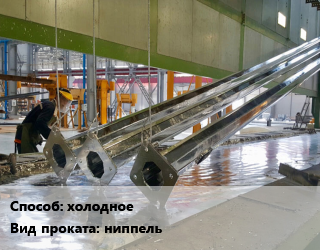 Оцинкование холодное для проката категории Ниппель